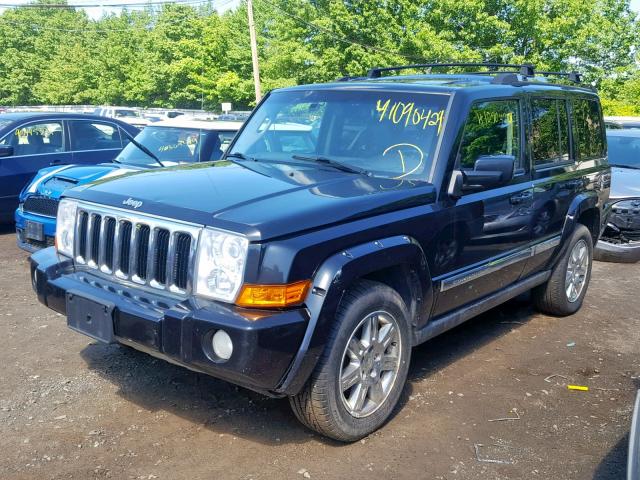 1J4RG5GT7AC109338 - 2010 JEEP COMMANDER BLACK photo 2