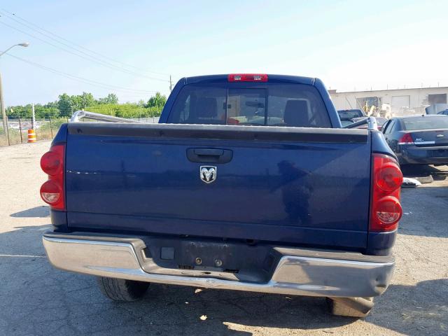 1D7HA16KX8J139658 - 2008 DODGE RAM 1500 S BLUE photo 6