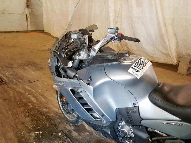 JKBZGNB188A005075 - 2008 KAWASAKI ZG1400 B GRAY photo 9