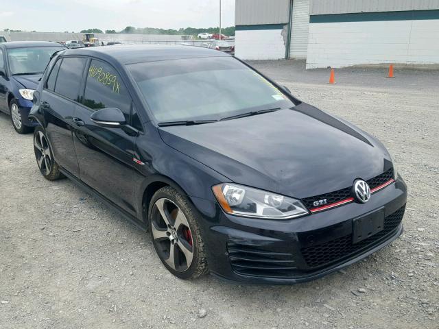 3VW5T7AU4GM052338 - 2016 VOLKSWAGEN GTI S/SE BLACK photo 1