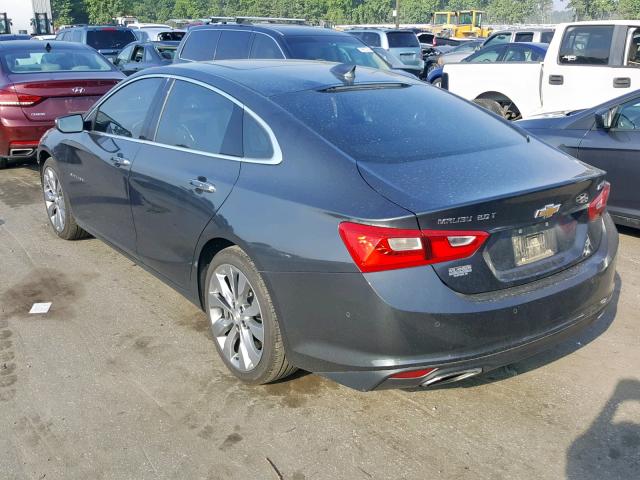 1G1ZH5SXXGF287869 - 2016 CHEVROLET MALIBU PRE 灰色 照片 3