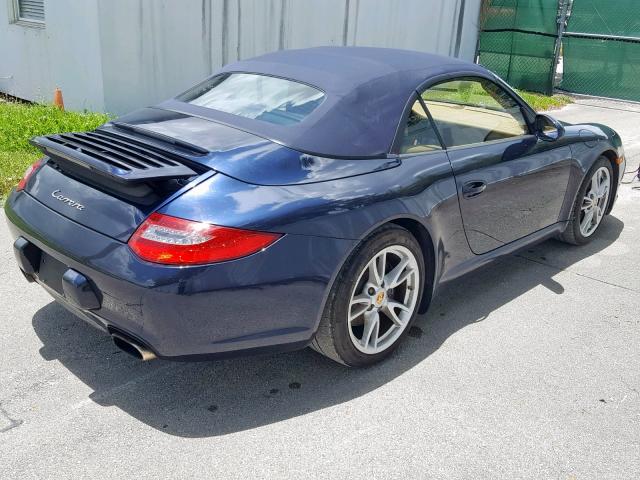 WP0CA29919S740231 - 2009 PORSCHE 911 CARRER BLUE photo 4