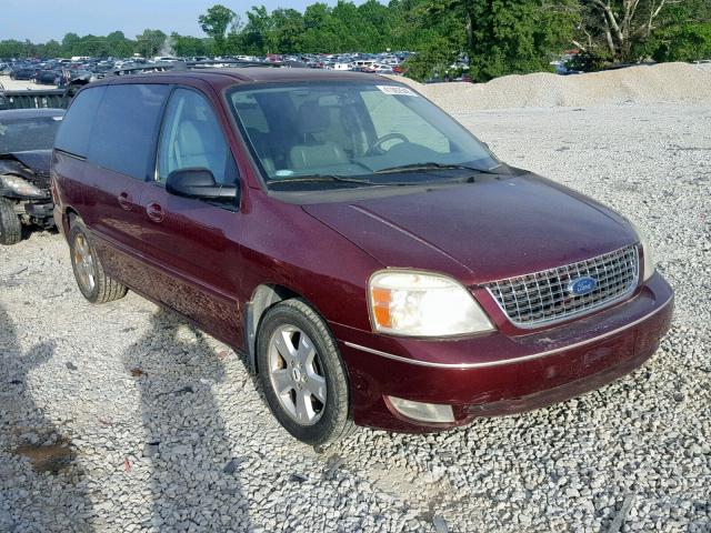 2FMZA52286BA37946 - 2006 FORD FREESTAR S MAROON photo 1