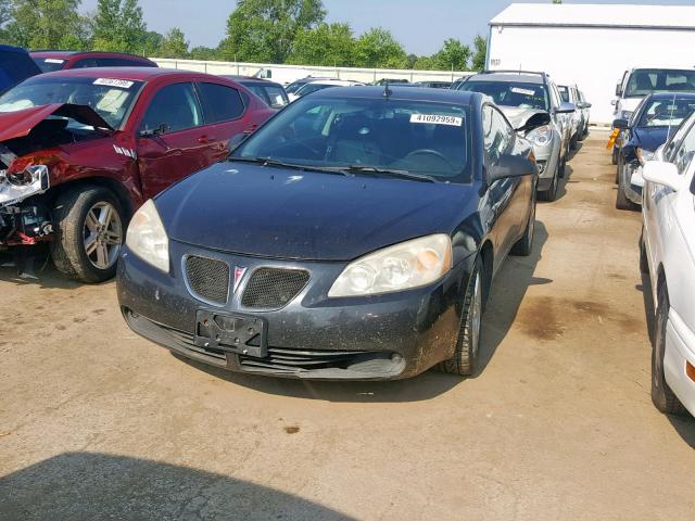 1G2ZH17N294143419 - 2009 PONTIAC G6 GT BLACK photo 2