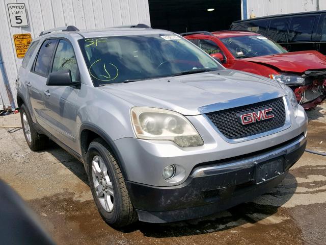 1GKLRLED6AJ137900 - 2010 GMC ACADIA SLE SILVER photo 1