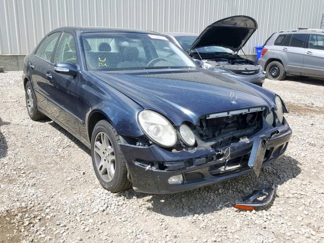 WDBUF65J73A198819 - 2003 MERCEDES-BENZ E 320 BLUE photo 1