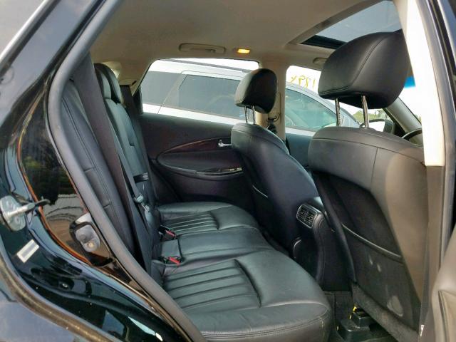 JNKAJ09F18M352032 - 2008 INFINITI EX35 BASE BLACK photo 6