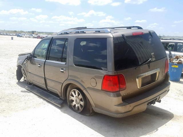 5LMFU27RX3LJ20432 - 2003 LINCOLN NAVIGATOR BROWN photo 3