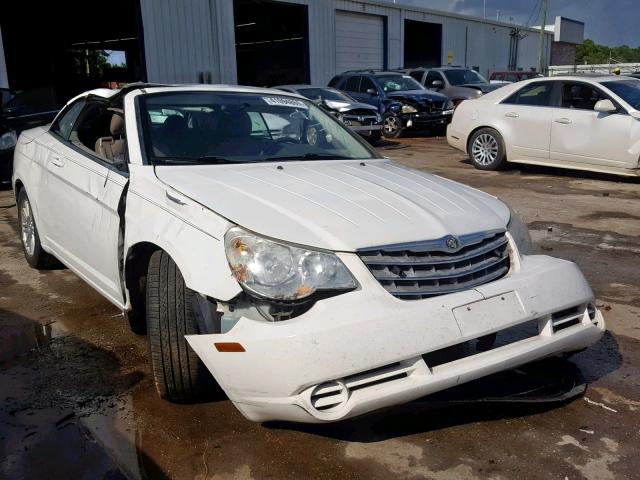 1C3LC55R58N279070 - 2008 CHRYSLER SEBRING TO WHITE photo 1