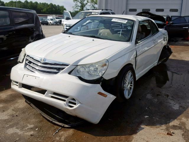 1C3LC55R58N279070 - 2008 CHRYSLER SEBRING TO WHITE photo 2