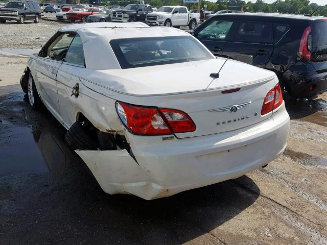 1C3LC55R58N279070 - 2008 CHRYSLER SEBRING TO WHITE photo 3