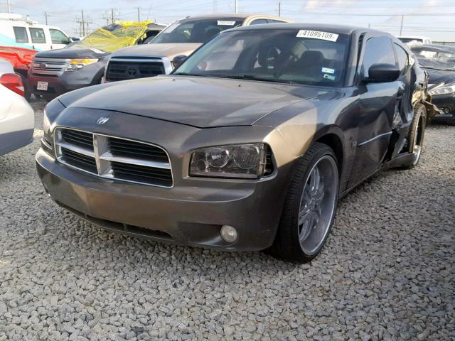 2B3CA3CV9AH247874 - 2010 DODGE CHARGER SX GRAY photo 2