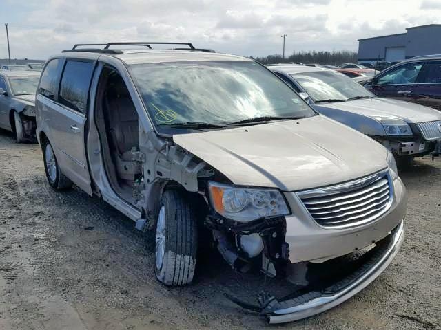 2C4RC1CG7DR767904 - 2013 CHRYSLER TOWN & COU TAN photo 1