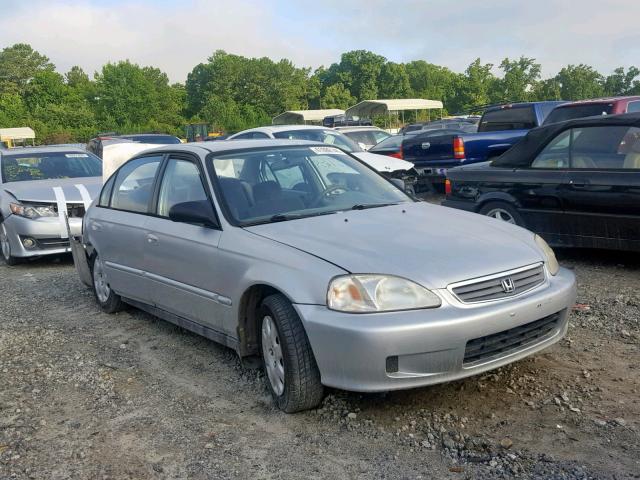 2HGEJ6613YH570704 - 2000 HONDA CIVIC BASE SILVER photo 1