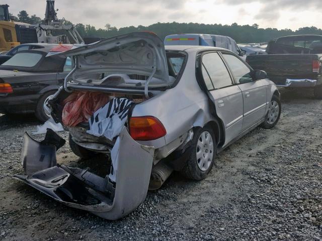 2HGEJ6613YH570704 - 2000 HONDA CIVIC BASE SILVER photo 4