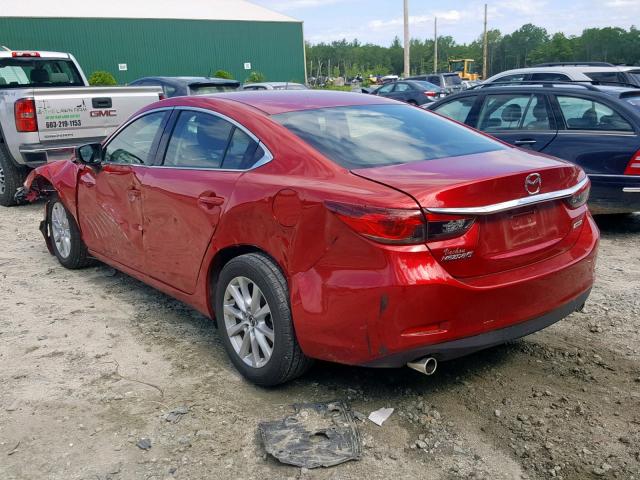 JM1GL1U56H1133353 - 2017 MAZDA 6 SPORT RED photo 3