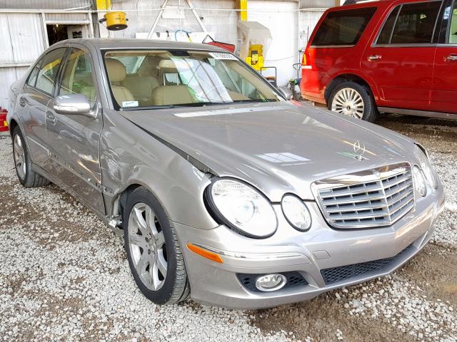 WDBUF56X77B043510 - 2007 MERCEDES-BENZ E 350 GRAY photo 1