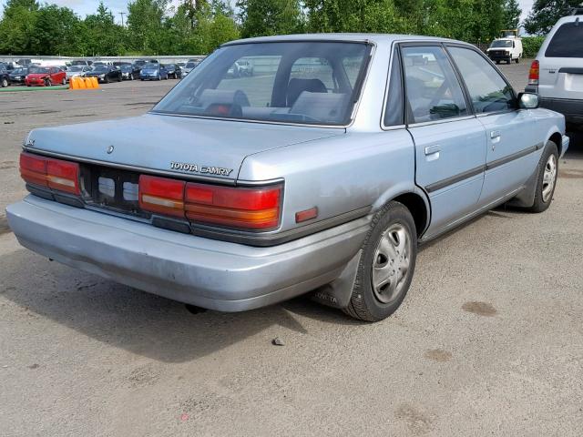 JT2SV21E3M3433020 - 1991 TOYOTA CAMRY DLX 蓝色 照片 4