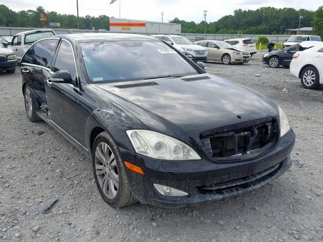 WDDNG71X37A079020 - 2007 MERCEDES-BENZ S 550 BLACK photo 1