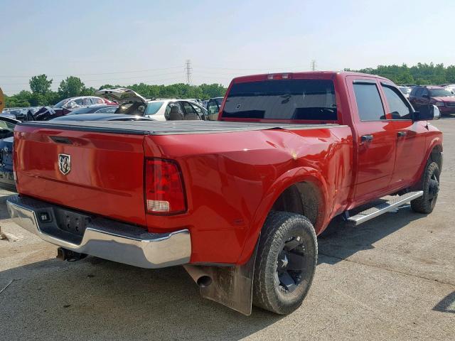 3C63RRGL9EG251424 - 2014 RAM 3500 ST RED photo 4