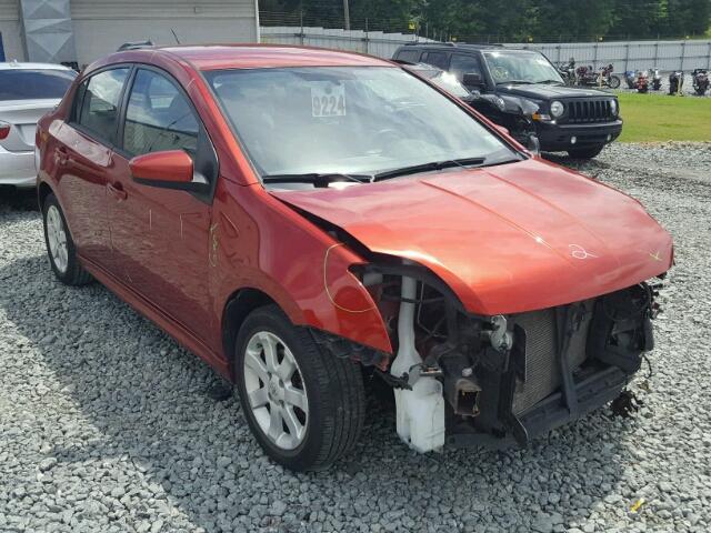 3N1AB6AP8BL732057 - 2011 NISSAN SENTRA 2.0 ORANGE photo 1