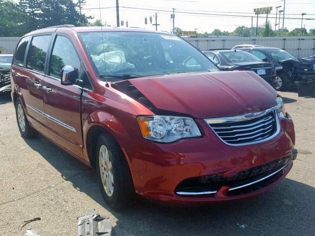 2C4RC1CG5CR207992 - 2012 CHRYSLER TOWN & COU RED photo 1