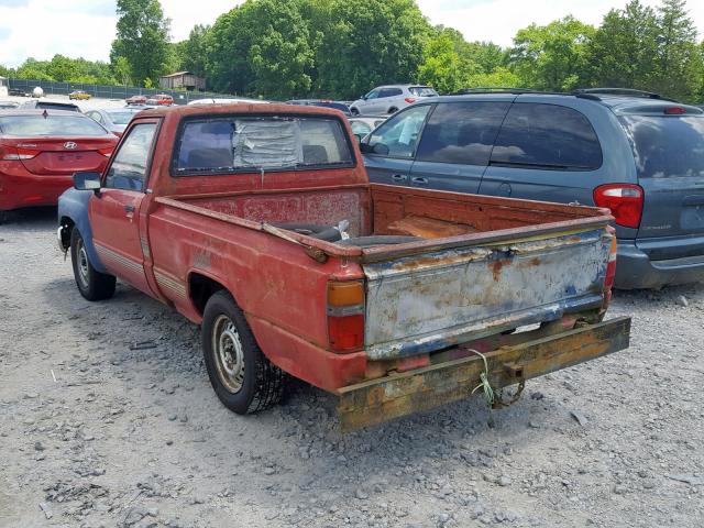 JT4RN50RXH0247011 - 1987 TOYOTA PICKUP 1/2 RED photo 3