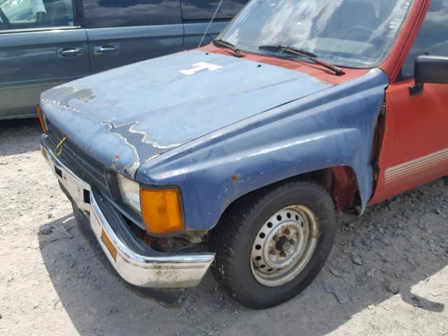 JT4RN50RXH0247011 - 1987 TOYOTA PICKUP 1/2 RED photo 9