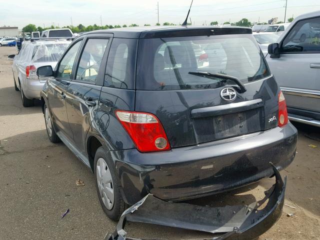 JTKKT624265007667 - 2006 TOYOTA SCION XA BLACK photo 3