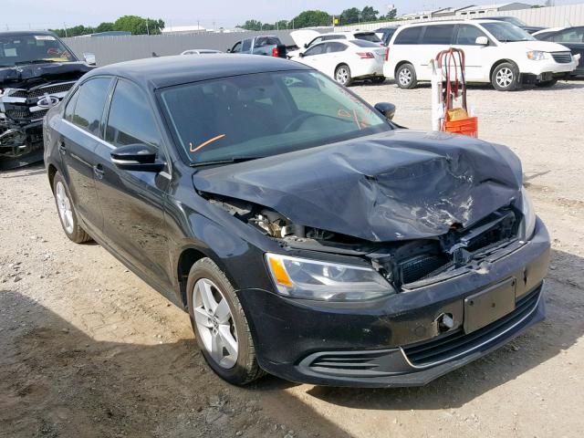 3VWLL7AJ7DM369104 - 2013 VOLKSWAGEN JETTA TDI BLACK photo 1