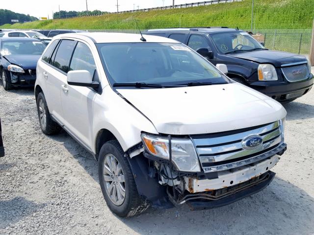 2FMDK38C08BA66274 - 2008 FORD EDGE SEL WHITE photo 1