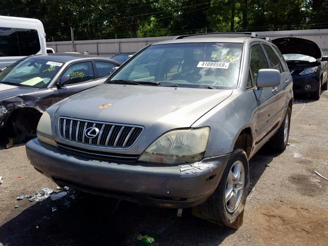 JTJGF10U330153804 - 2003 LEXUS RX 300 GOLD photo 2