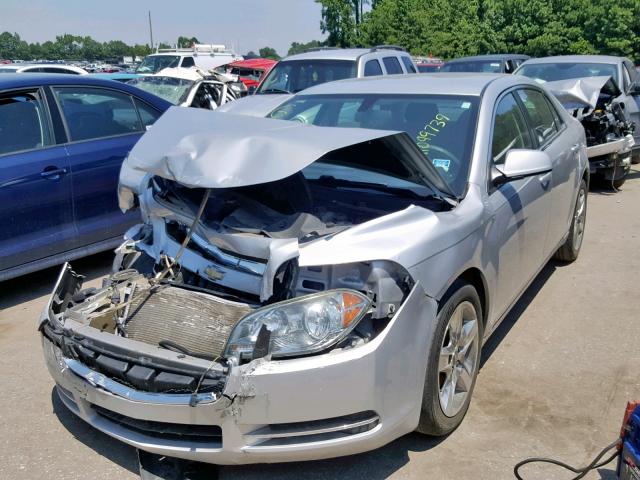 1G1ZC5E05A4101882 - 2010 CHEVROLET MALIBU 1LT 银色 照片 2