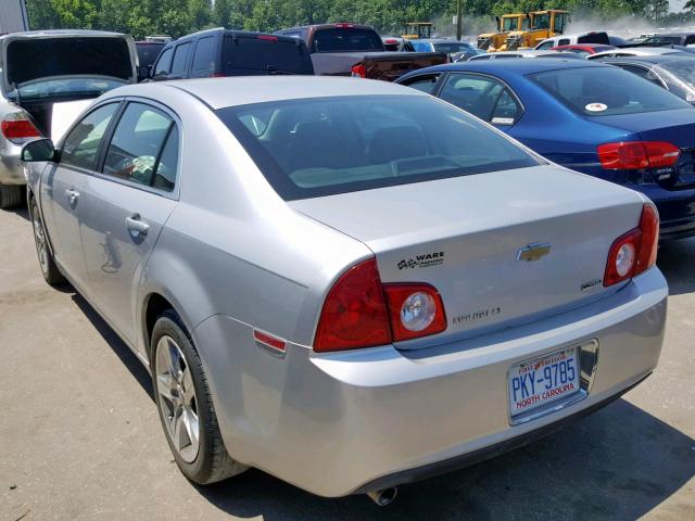 1G1ZC5E05A4101882 - 2010 CHEVROLET MALIBU 1LT 银色 照片 3