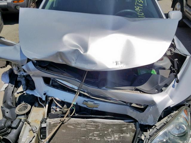 1G1ZC5E05A4101882 - 2010 CHEVROLET MALIBU 1LT 银色 照片 7