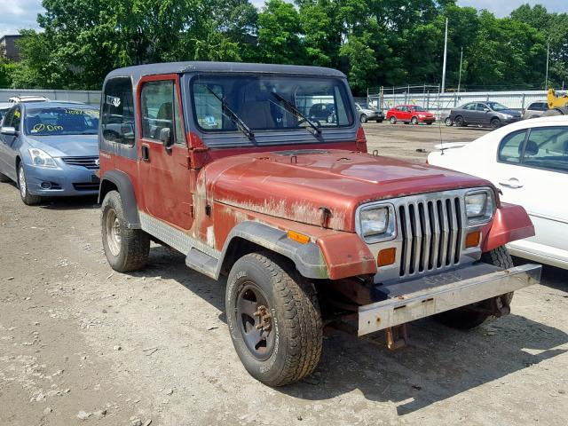 2J4FY29S1NJ520670 - 1992 JEEP WRANGLER / BROWN photo 1