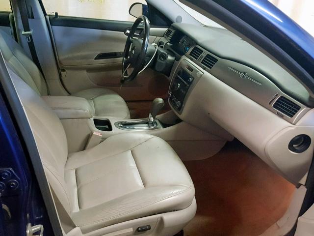 2G1WD58C279127206 - 2007 CHEVROLET IMPALA SUP ლურჯი ფოტო 5