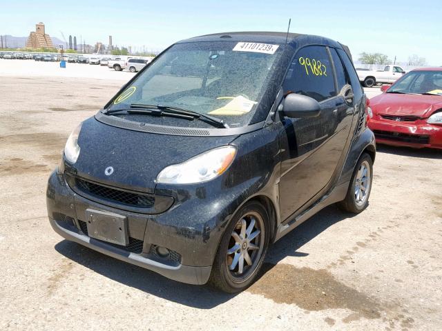 WMEEK31X98K173823 - 2008 SMART FORTWO PAS 黑色 照片 2