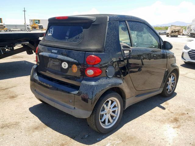 WMEEK31X98K173823 - 2008 SMART FORTWO PAS 黑色 照片 4