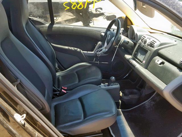 WMEEK31X98K173823 - 2008 SMART FORTWO PAS 黑色 照片 5
