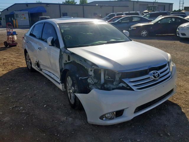 4T1BK3DB4BU371802 - 2011 TOYOTA AVALON BAS WHITE photo 1