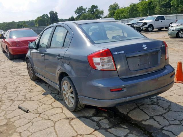 JS2YC414985103862 - 2008 SUZUKI SX4 GRAY photo 3