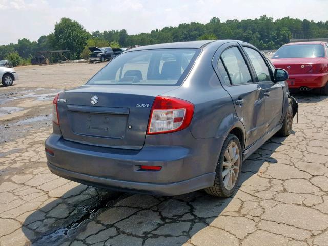 JS2YC414985103862 - 2008 SUZUKI SX4 GRAY photo 4