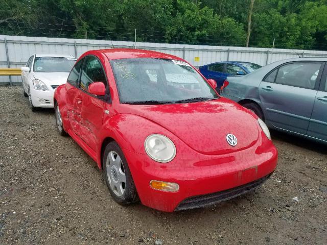 3VWCF21C5XM406084 - 1999 VOLKSWAGEN NEW BEETLE 红色 照片 1