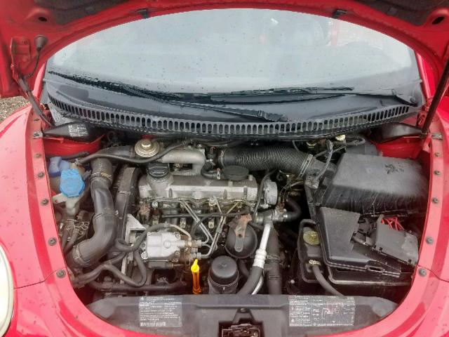 3VWCF21C5XM406084 - 1999 VOLKSWAGEN NEW BEETLE 红色 照片 7