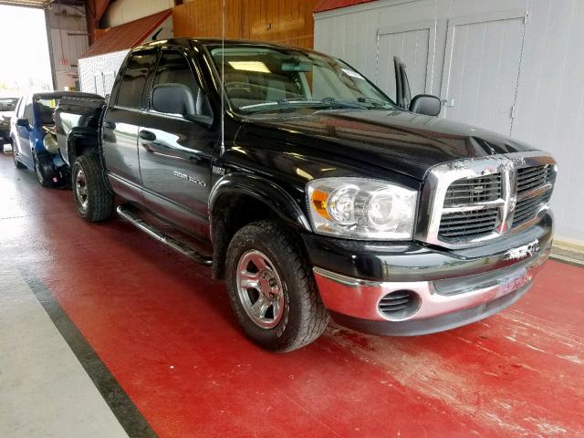 1D7HU18217S240925 - 2007 DODGE RAM 1500 S BLACK photo 1