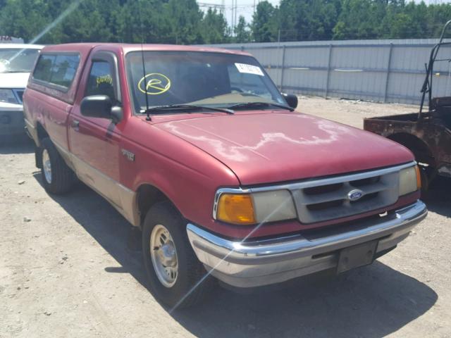 1FTCR10A5STA07173 - 1995 FORD RANGER RED photo 1