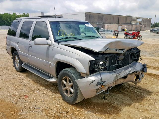 1GKEK13R5YR144039 - 2000 GMC YUKON DENA SILVER photo 1