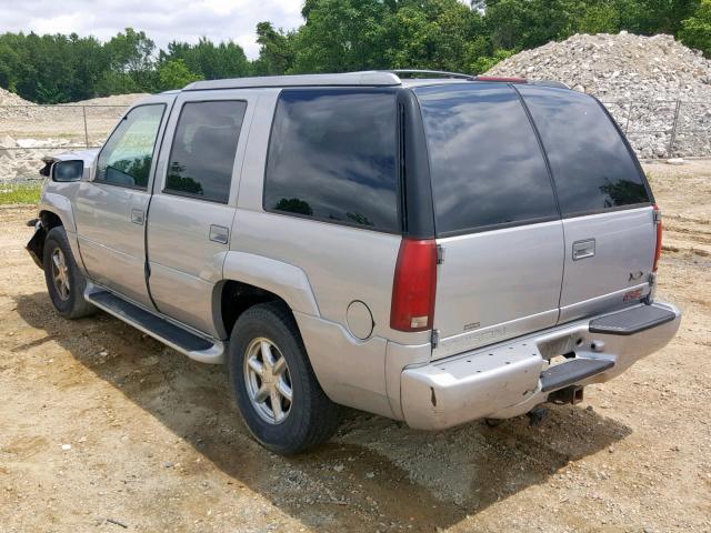 1GKEK13R5YR144039 - 2000 GMC YUKON DENA SILVER photo 3