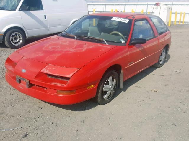 J81RF4366M7530379 - 1991 GEO STORM 红色 照片 2